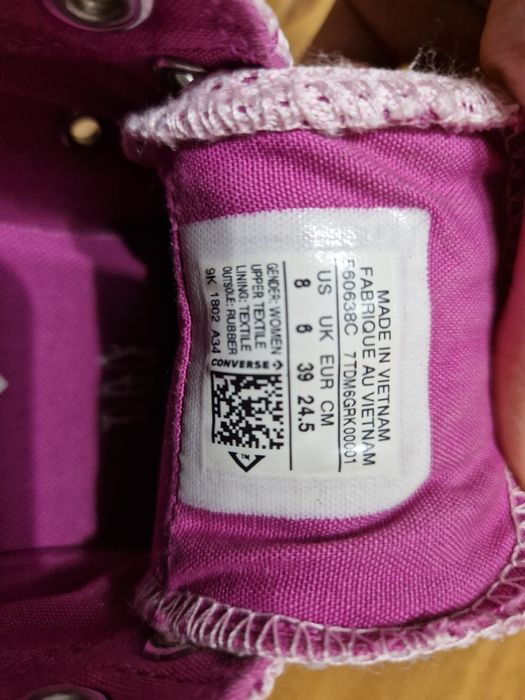 Teniși Converse roz