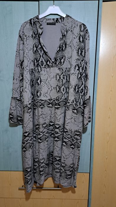 Рокля-туника XL с ефектен принт