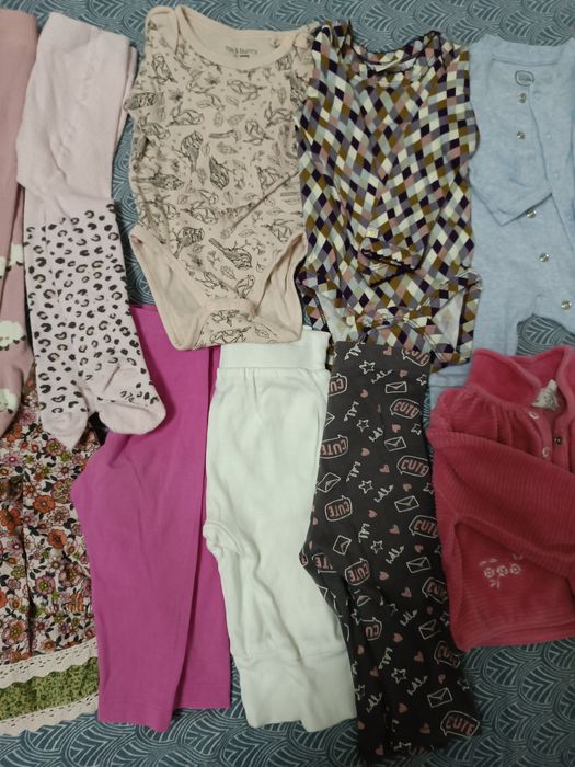 Lot 1+1 hainute fetita nou-nascuti 0-3 luni 56/62