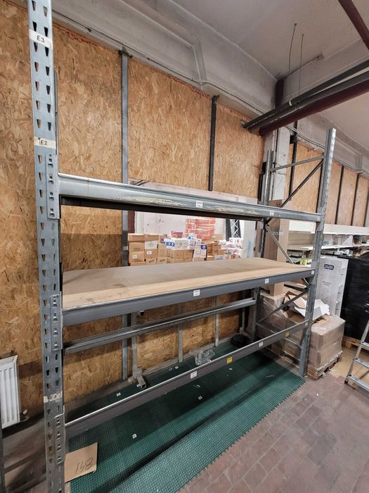 Vindem ieftin rafturi metalice 3m Dexion depozitare grea 2000kg/nivel