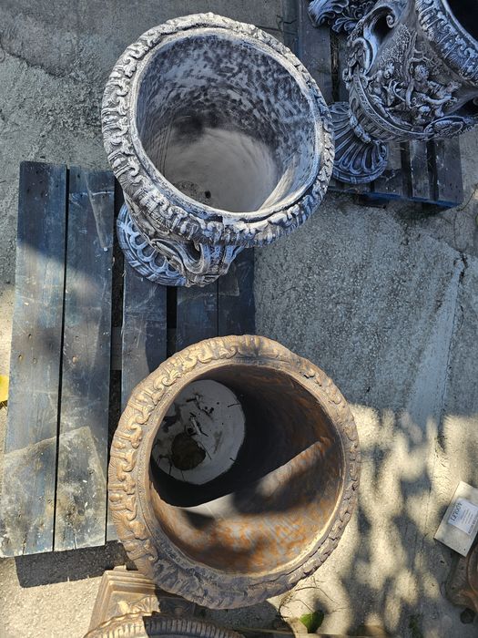 Vaza din beton,ghiveci din beton,jardiniera din beton