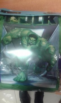 Костюм на Хълк с мускули и 2 маски