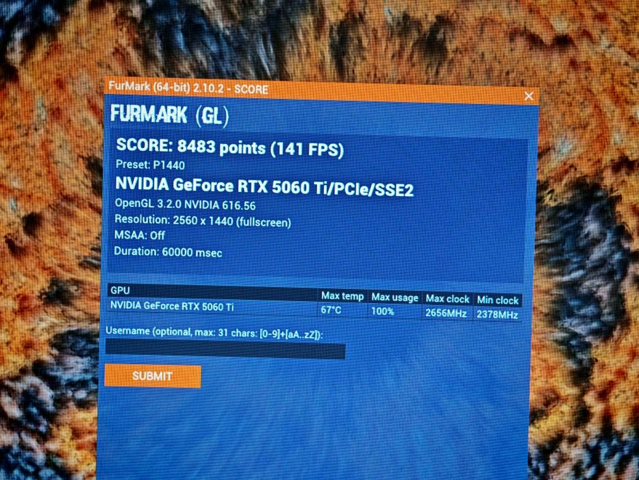 MSI  RTX 5060 Ti