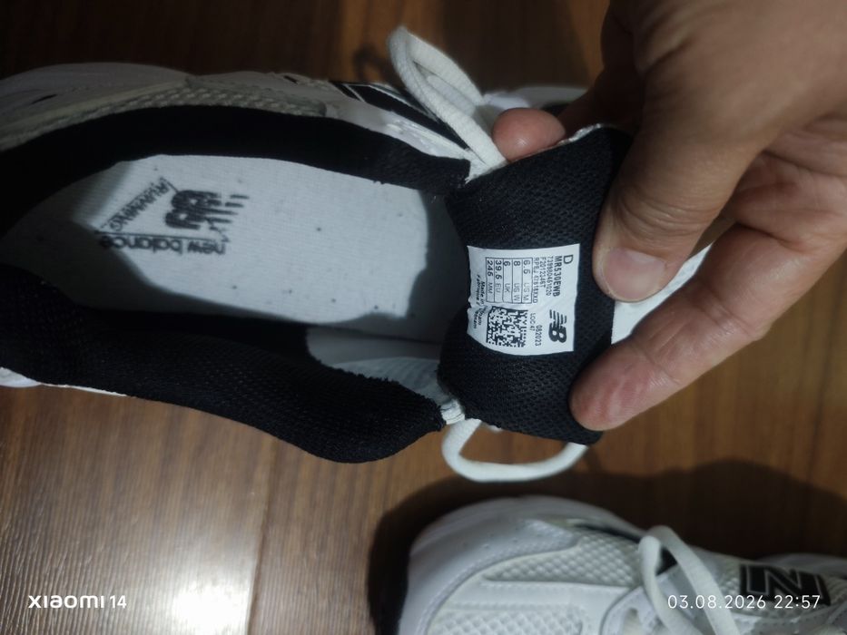 Кроссовки белыe New Balance новые