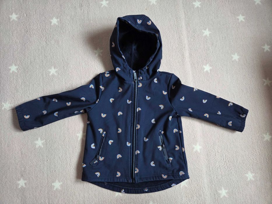 Geaca fete curcubeu masura 104