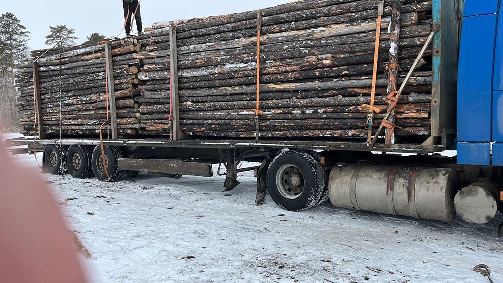 В продаже пиломатериалы жерди