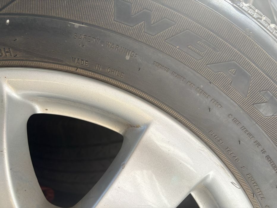 Джанти с гуми за Mercedes