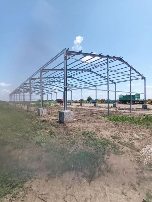 Vand structuri și hale metalice industriale agricole sau de productie