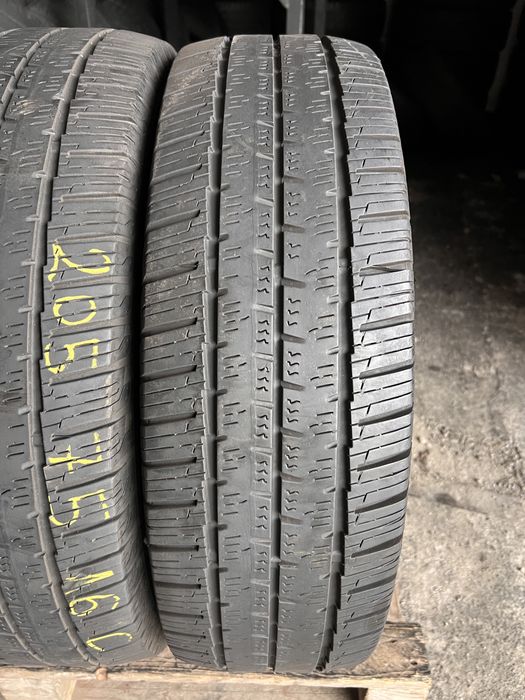 4 anvelope M+S 205/75/16 C , Continental , DOT 2024