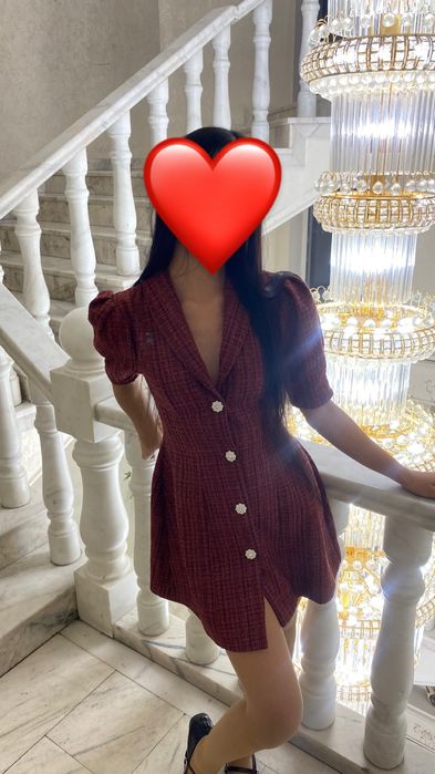 Платье красное за 8500