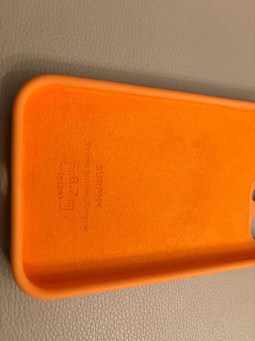 Кейс за iPhone 14 pro max оранжев SURPHY