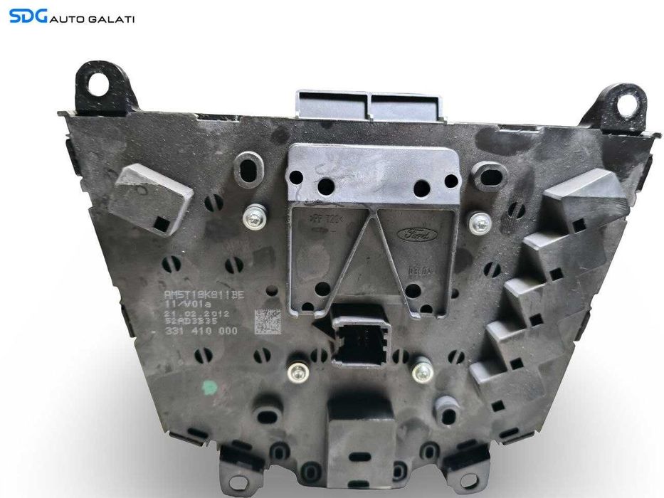 Panou Buton Butoane Comanda Control Radio CD Player Navigatie Volum Avarii Inchidere Centralizata Ford Focus 3 2010 - 2015 Cod AM5T-18K811-BE [LS0707]
