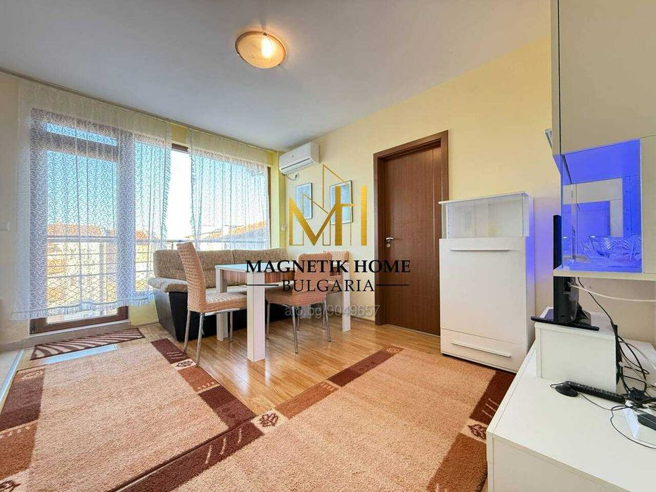 Кокетен двустаен апартамент на метри от морето в ж.к. Сарафово