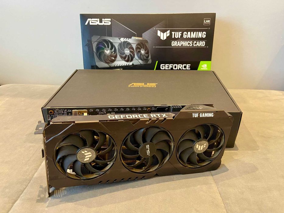 Видео карта ASUS TUF Gaming GeForce RTX 3060 Ti OC Edition 8GB GDDR6