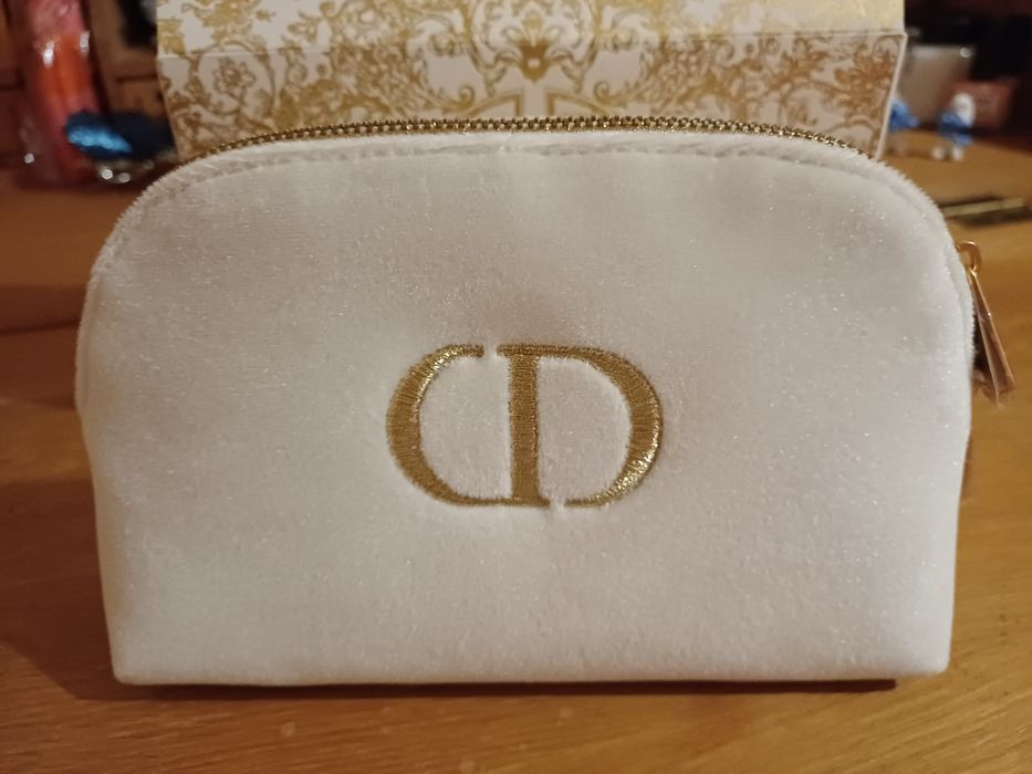 Portfard  alb /albastru -nou (Dior)