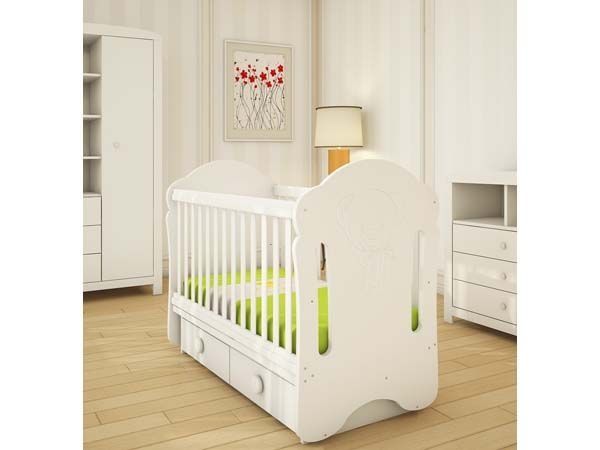 ДЪРВЕНА КОШАРА Арбор Мондо 120-60см с люлеещ механизъм