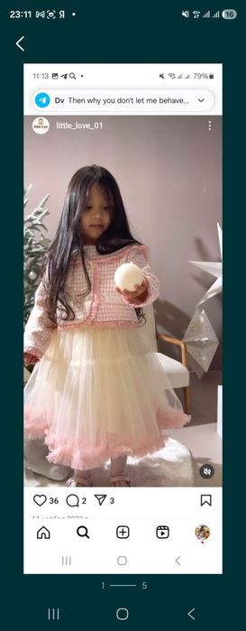 Платье для девочек