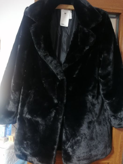 Palton/ greacă de iarnă /haină de blană