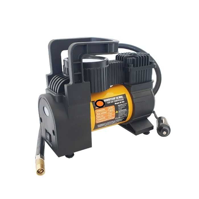 Компресор с две бутала за автомобил, бус, каравана, въздушен, 55л, 12V