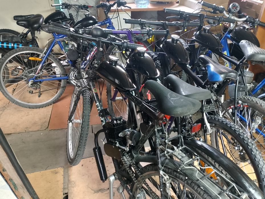 Колело със чисто нов двигател 80 и 100