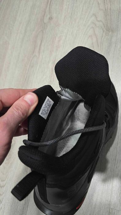 Мъжки туристически обувки Salomon Gore-tex Ultra 4 Mid Gtx - black