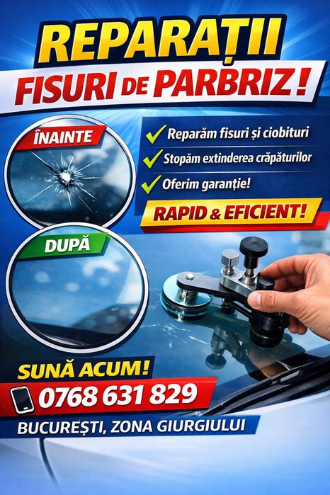 Reparare ciobituri / lovituri parbrize !