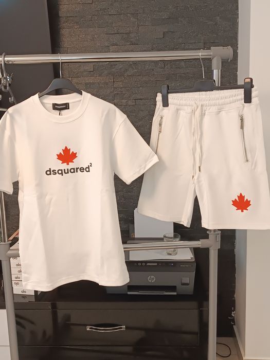 Compleu bărbați tricou și pantaloni scurți disquared