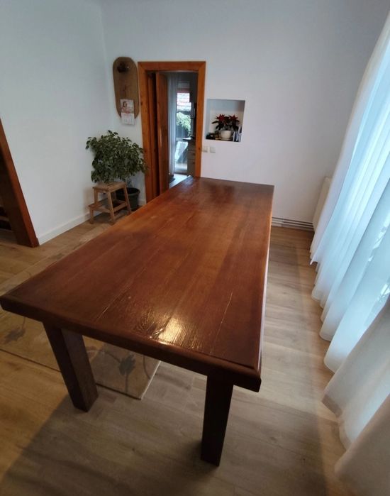 Masă stejar masiv