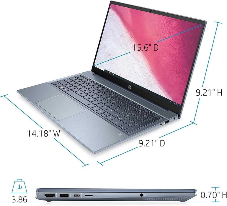 HP Pavilion 15.6" FHD iPS Ryzen 7-5700U |8GB | 512GB SSD