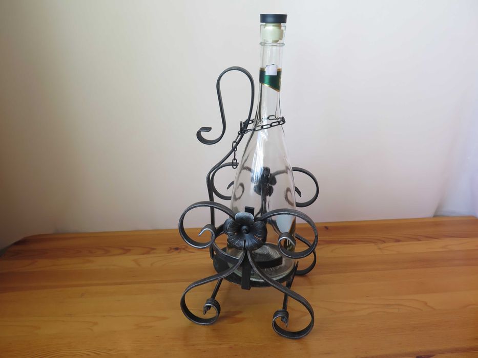 Декантер,поставка за

бутилка,ковано желязо