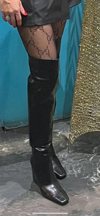 Cizme Peste Genunchi Dama Zara