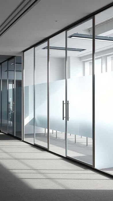 Матовая пленка туманка Tumanka Matoviy plenka Ofis oynasi tanirovka