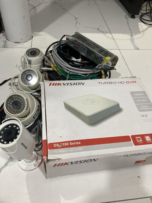 Комплект видеонаблюдение hikvision