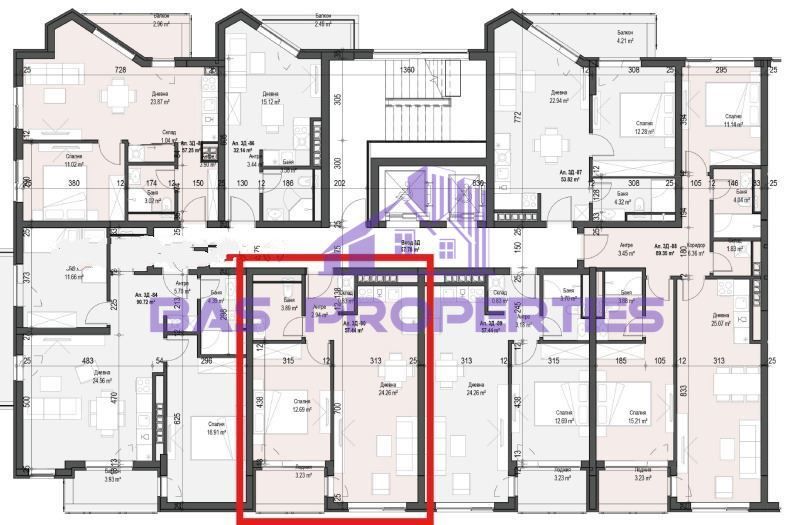 Продава се Двустаен апартамент в София, Банишора - 68 кв.м за 1315 €/кв.м - Снимка #1
