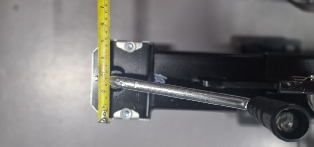 Picior sprijin remorca 14 tone cu reductor foarte calitativ si solid p