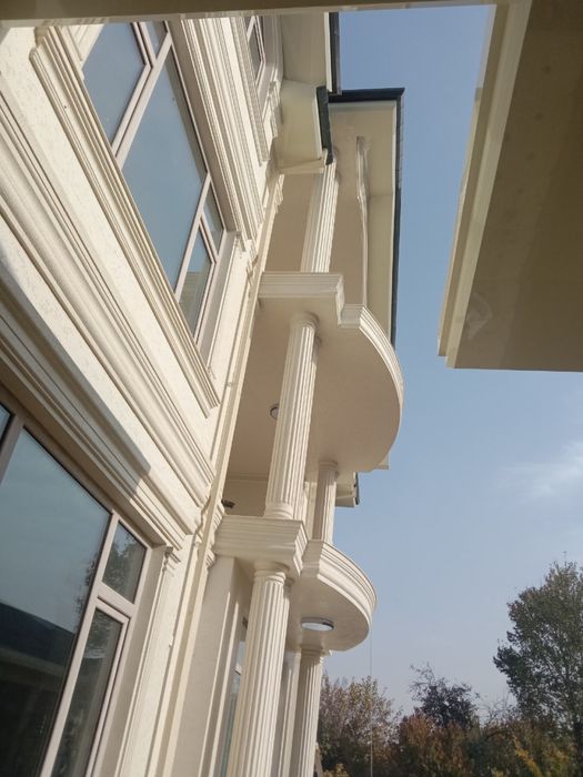 Фасад. Жидкий ТРАВЕРТИН. Професчиональный Специалисты. Стаж 16 лет