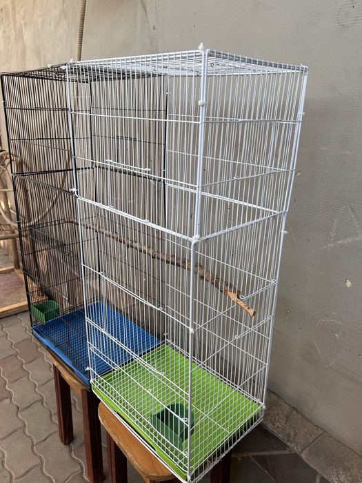 Продам клетку для попугаев