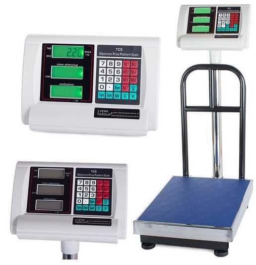 Безжичен търговски кантар с платформа до 200кг - електронна везна