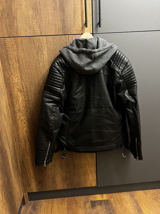 Мъжко кожено зимно Яке