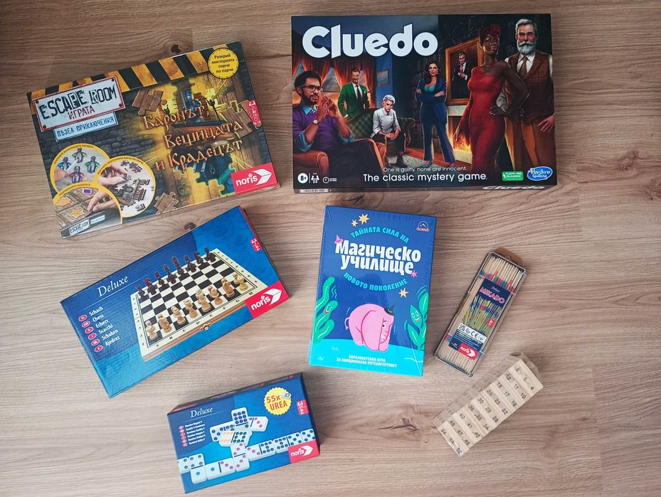 Нови настолни игри, различни модели и цени