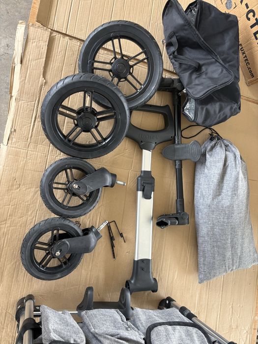 Căruciorul pliabil FUXTEC FX-CTL950,copertina, ham 5puncte, max 75 kg