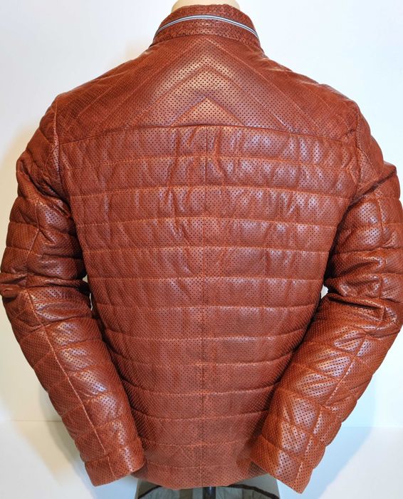 Мъжко кожено яке от естествена кожа Milestone