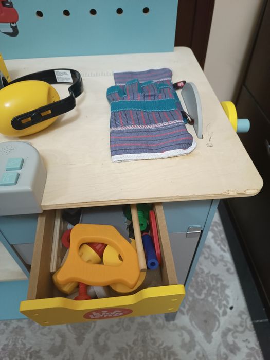 Дървена работилница kid land