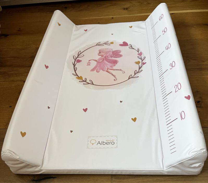 Saltea de infasat bebe cu intaritura si husa