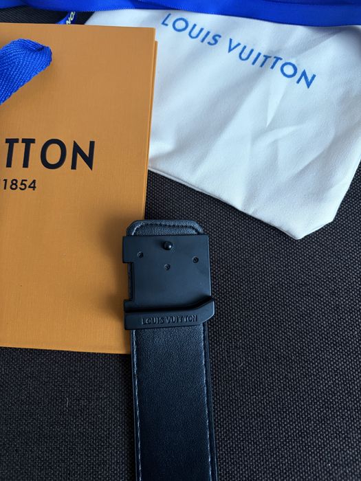 Curea LV Damier Cobalt 110 cm - Calitate Premium - Accesorii Cadou