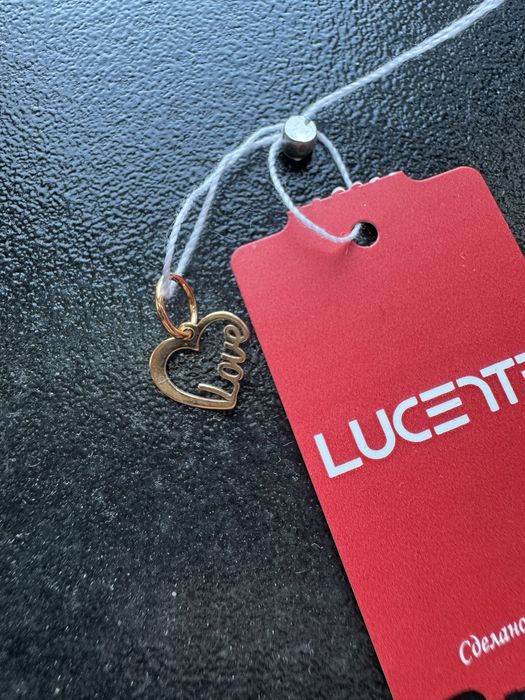 Продам кулон love серебро