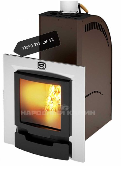 Дровянная печь Лагуна 12ТК Панорама.