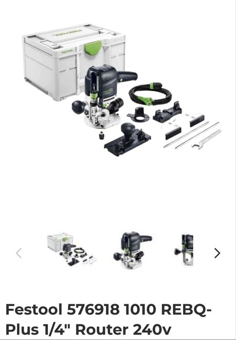 Оберфреза Festool OF 1010 REBQ-Plus 576918