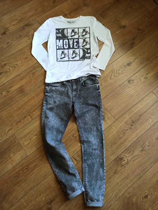 ZARA, PULL & BEAR детски дънки и блузки