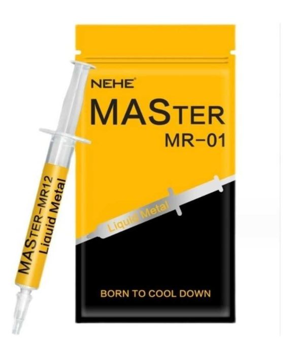 Жидкий металл (для ПК и ноутбука) Master MR-01 2g 128W новый в упаковк